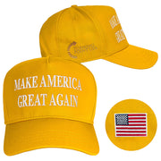 Turning Point USA Hat Embroidered Charlie Kirk Hat Make America Great Again Hat Gold Dad Gifts - Lilybirchmarket