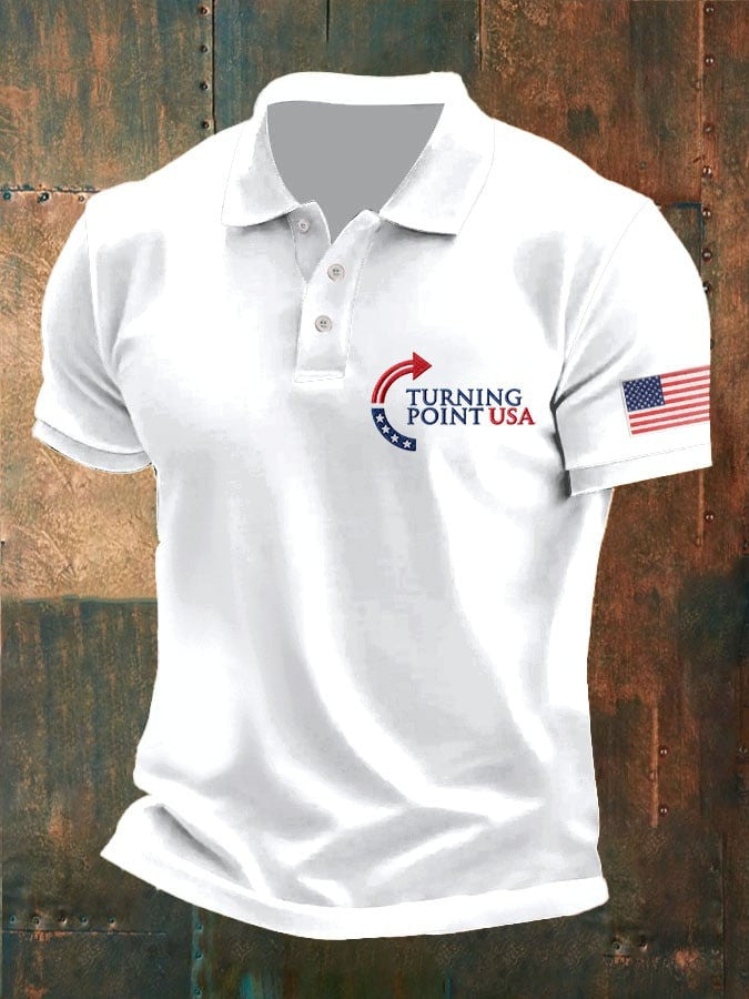 Turning Point USA Hat Embroidered Charlie Kirk Hat White Charlie Kirk Merchandise - Lilybirchmarket