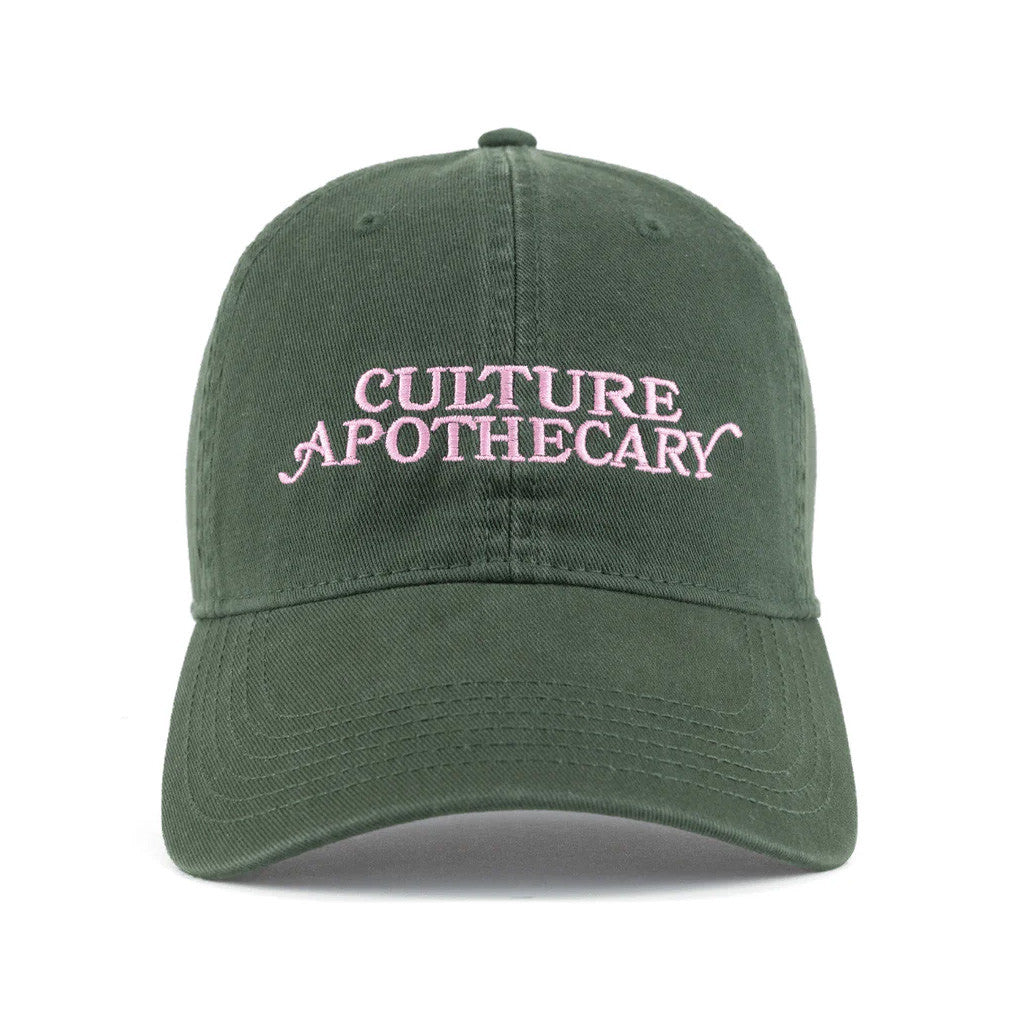 Turning Point USA Hat Embroidered Culture Apothecary Grn Pink Hat TPUSA Merch Charlie Kirk Merch - Lilybirchmarket