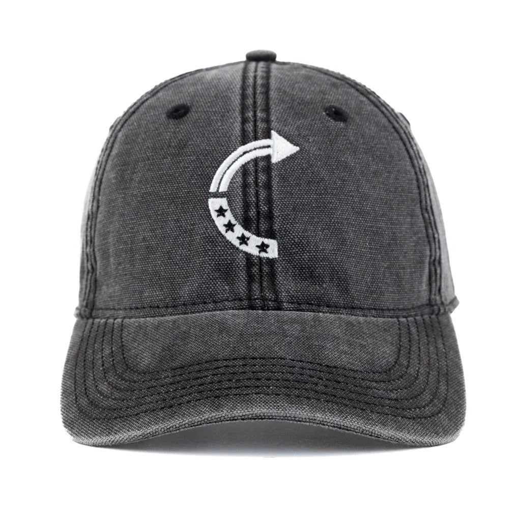 Turning Point USA Hat Embroidered Logo Hat Black TPUSA Merch Charlie Kirk Merch Dad Gifts - Lilybirchmarket