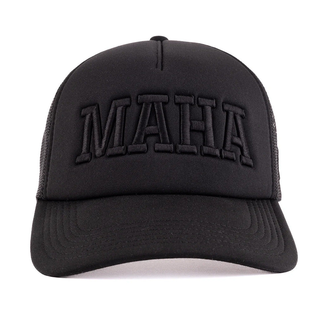 Turning Point USA Hat Embroidered MAHA Trucker Hat Charlie Kirk Merch Hat TPUSA Merch - Lilybirchmarket