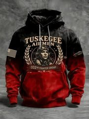Tuskegee Airmen 332nd Fighter Group Hoodie African American Veteran Pride Apparel Gifts - Lilybirchmarket