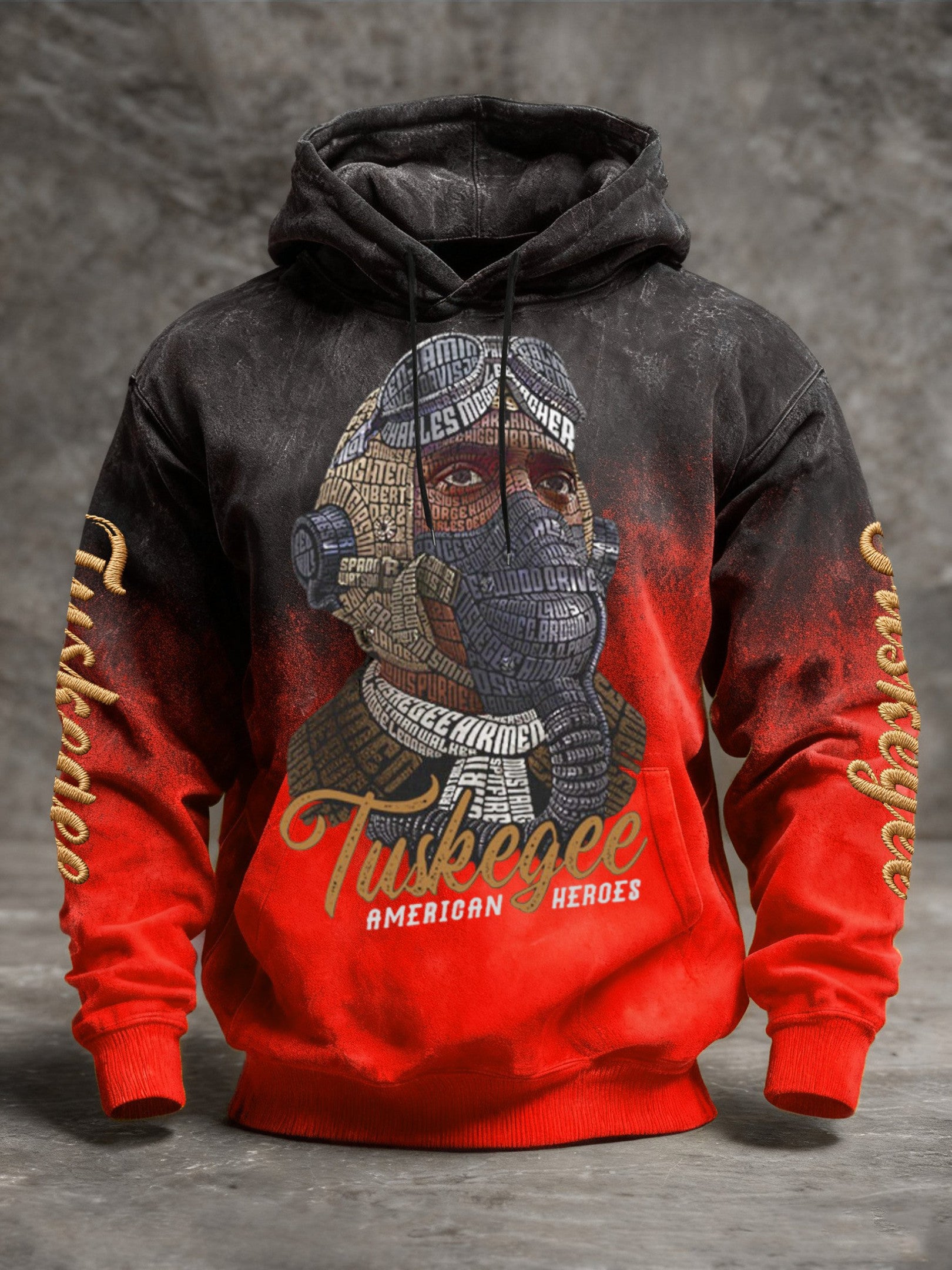 Tuskegee Airmen American Heroes Hoodie African American Air Force Veteran Tribute Hoodie - Lilybirchmarket
