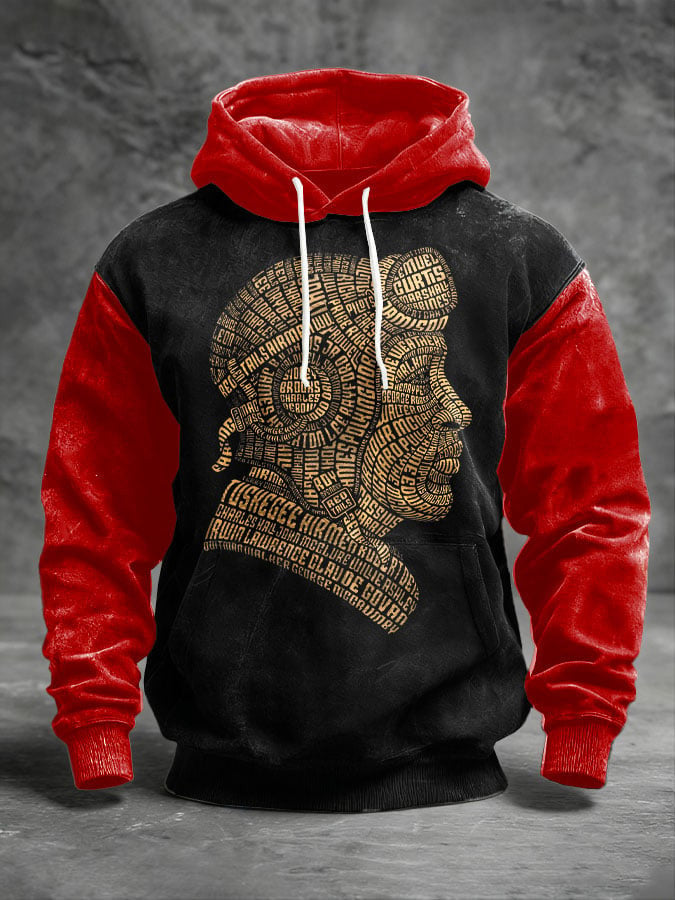 Tuskegee Airmen Red Tails Hoodie Men's African American Veteran WW2 Legends Merch Gifts - Lilybirchmarket