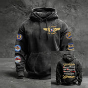 Tuskegee Airmen Red Tails Hoodie US Army Air Corps Hooded Sweatshirt Black History Month Gifts - Lilybirchmarket