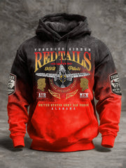 Tuskegee Airmen Red Tails Hoodie US Army Air Force Alabama African American Military Merch - Lilybirchmarket
