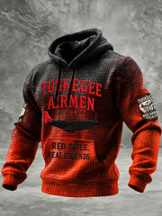 Tuskegee Airmen Red Tails Real Legends Hoodie African American Air Force Pride Merch For Men - Lilybirchmarket