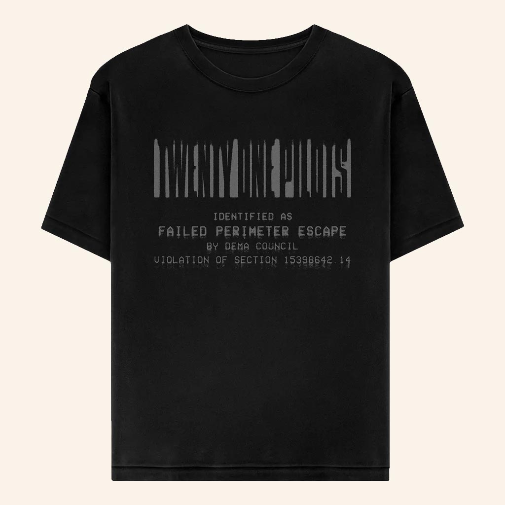 Twenty One Pilots Merch Failed Perimeter Escape T-Shirt Music Lover Gifts For Him - Lily Birch Market