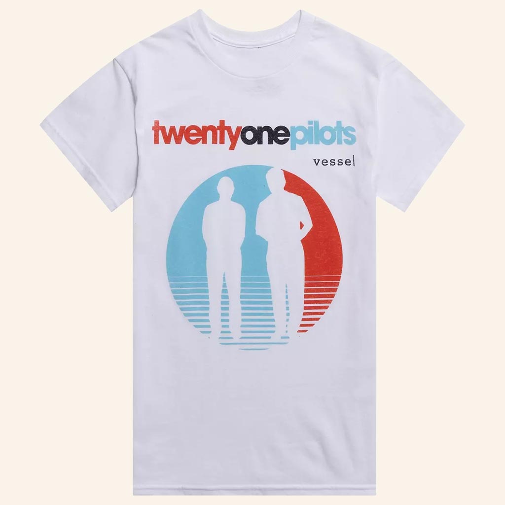 Twenty One Pilots Merch Vessel Silhouettes T-Shirt Cool Gifts For Music Lovers - Lily Birch Market