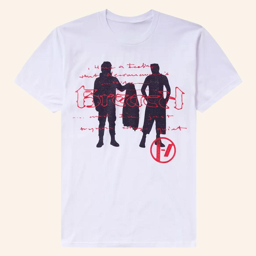 Twenty Pilots Breach Merch The Contract T-Shirt Music Related Gifts For Guys - Lily Birch Market