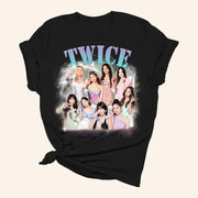 Twice Tour Merch Cute Twice Member T-Shirt Twice World Tour Merch Gifts For Kpop Fans - Lily Birch Market