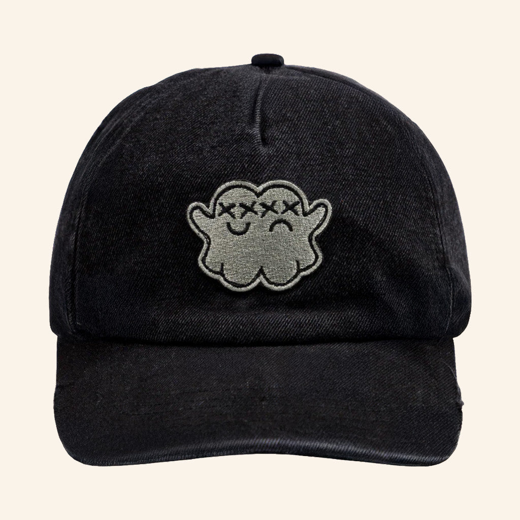 Twin Paranormal Merch Cute Ghost Embroidered Hat Halloween Gifts For Husband - Lilybirchmarket