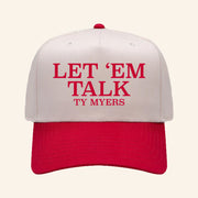 Ty Myers Merch Ty Myers Let Em Talk Hat Embroidered Music Lover Gifts For Him - Lilybirchmarket
