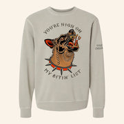 Tyler Childers Merch Bitin List Dog Sweatshirt Gift Ideas For Music Lovers - Lilybirchmarket