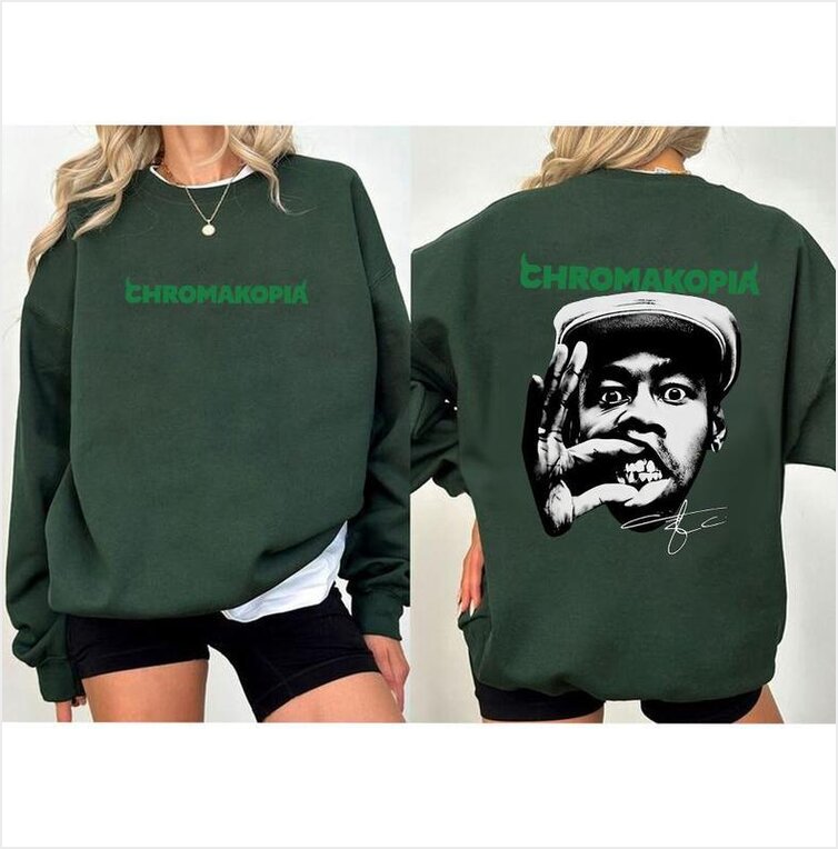 Tyler The Creator Chromakopia Sweatshirt, Unreleased Album Merch Gifts For Friends Merch Apparel - Lilybirchmarket