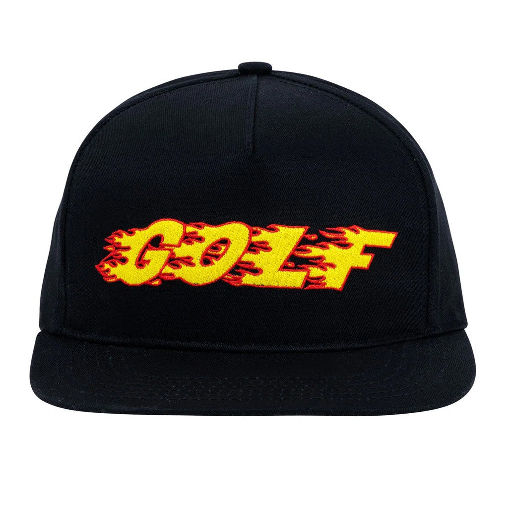 Tyler The Creator Merch Fire Golf Hat Embroidered Golf Wang Merch Gifts For Dad - Lilybirchmarket