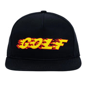 Tyler The Creator Merch Fire Golf Hat Embroidered Golf Wang Merch Gifts For Dad - Lilybirchmarket