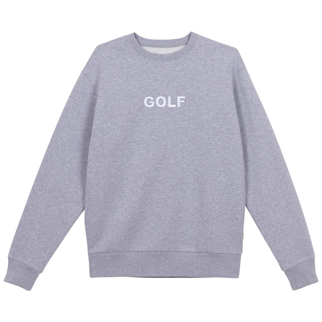 Tyler The Creator Merch Grey Golf Logo Sweatshirt Golf Wang Merch Gifts For Boyfriend - Lilybirchmarket