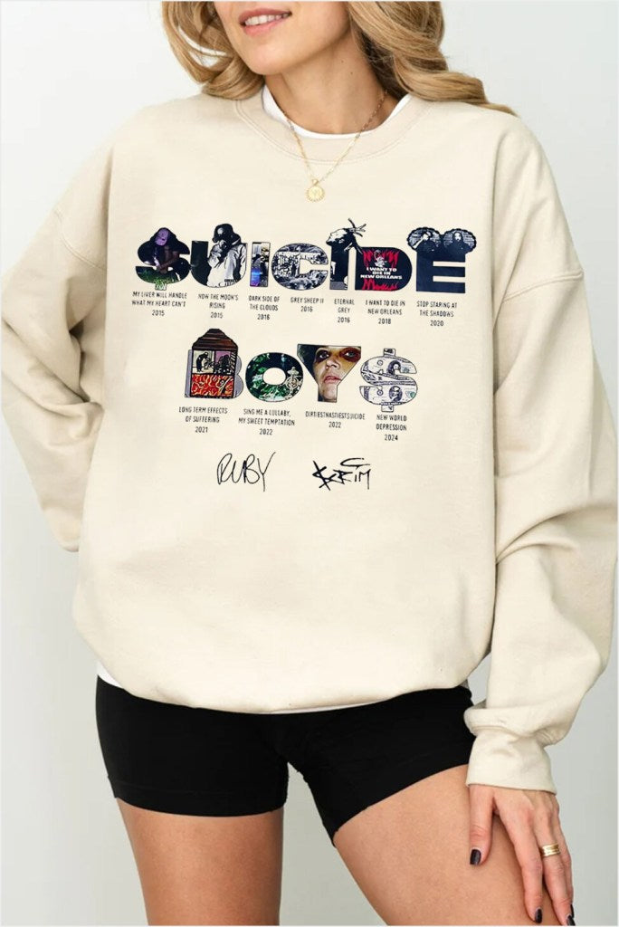 Uicideboys Personalized Sweatshirt Gifts For Best Friend Trendy Merch - Lilybirchmarket