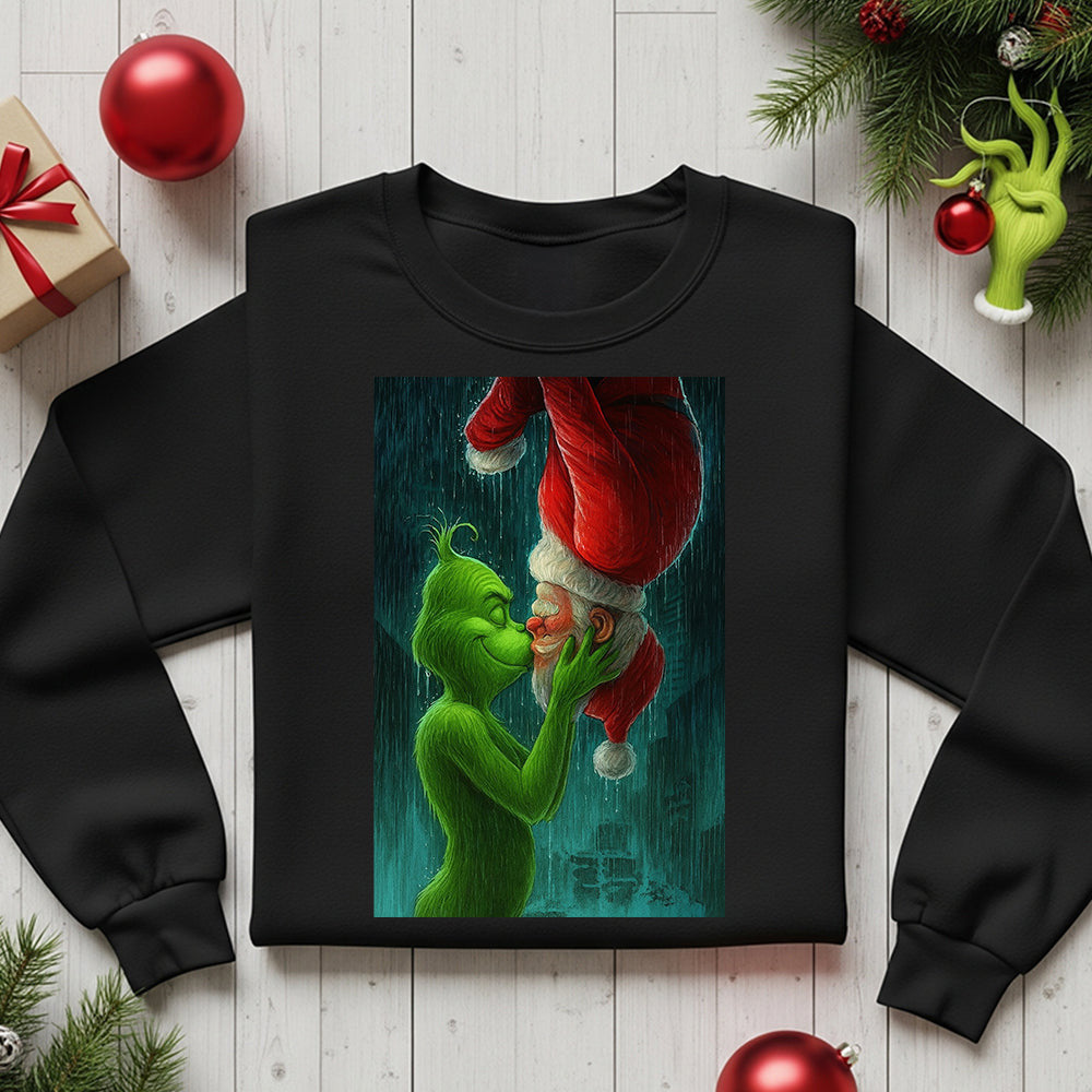 Unique Santa Shirt Christmas Gifts - Novelty Christmas Ornaments Funny - Lilybirchmarket