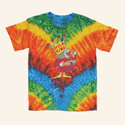 United State Of Indiana Merch Pizza King Tie Dye T-Shirt Birthday Gift Ideas For Her - Lily Birch Market