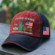 United States 250th Anniversary Hat Patriotic Pride Hat Gifts For Dad - Lilybirchmarket