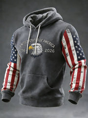 United States Of America 250th Anniversary Hoodie 1776 2026 July 4 Apparel Gifts For Patriots - Lilybirchmarket