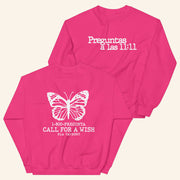 Universal Music Merch Call For A Wish Pink Crewneck Sweatshirt Gift Ideas For Her - Lilybirchmarket