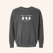 University Tees Merch Alpha Chi Omega Life Is Spooky Sweatshirt Halloween Gifts For Her - Lilybirchmarket