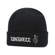 Unwell Black Beanie Unwell Band Merch Gift for Music Lovers Simple Warm Hat - Lilybirchmarket