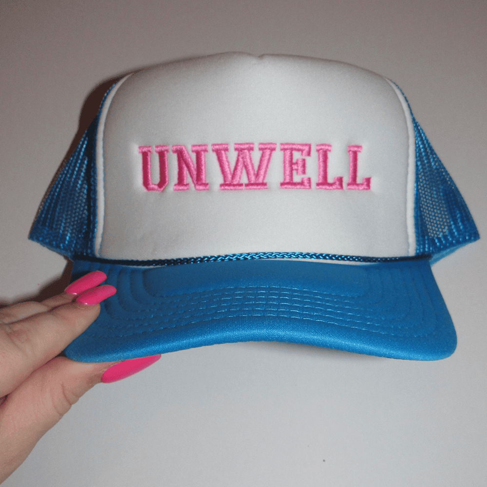 Unwell Trucker Hat Call Her Daddy Merch Gift Idea for Wife Alex Cooper Hat - Lilybirchmarket