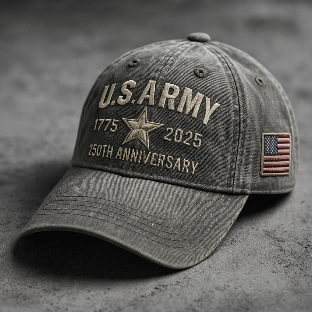 US Army 250th Anniversary 1775 2025 Hat Military Hat Patriotic Gifts For Dad - Lilybirchmarket