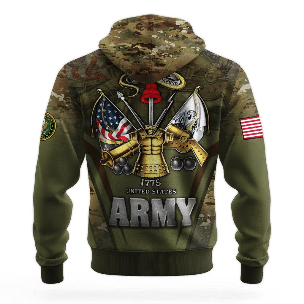 US Army This We'll Defend 250Th Anniversary Camo Hoodie 2025 Army Veteran Apparel Gifts - Lilybirchmarket