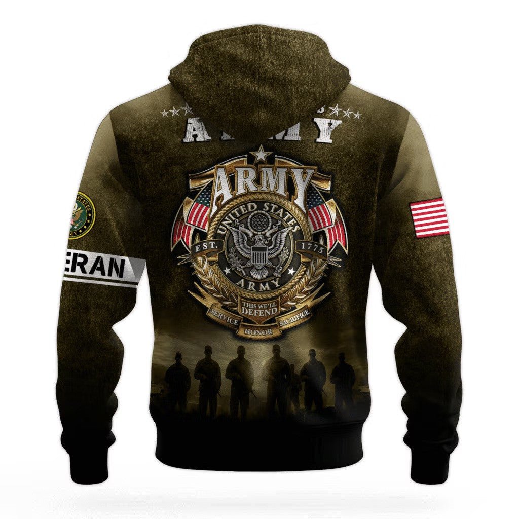 US Army This We'll Defend 250Th Anniversary Hoodie 1775 2025 Army Veteran Gifts Ideas - Lilybirchmarket