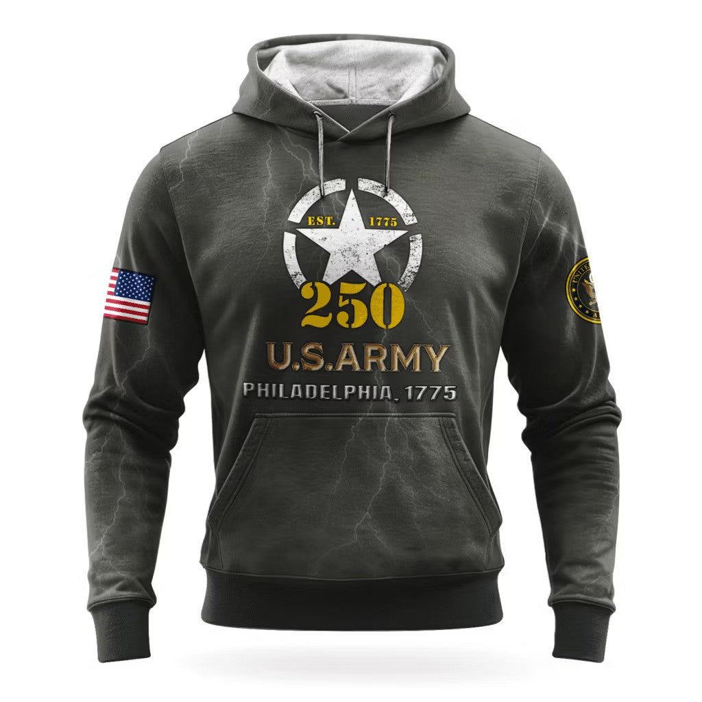 US Army This We'll Defend 250Th Anniversary Hoodie 1775 2025 Best Gift For Army Veteran - Lilybirchmarket
