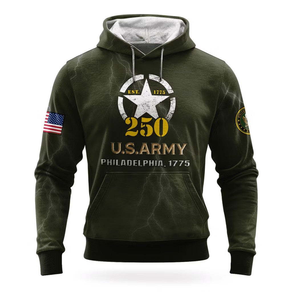 US Army This We'll Defend 250Th Anniversary Hoodie 1775 2025 Best Veterans Day Gifts - Lilybirchmarket