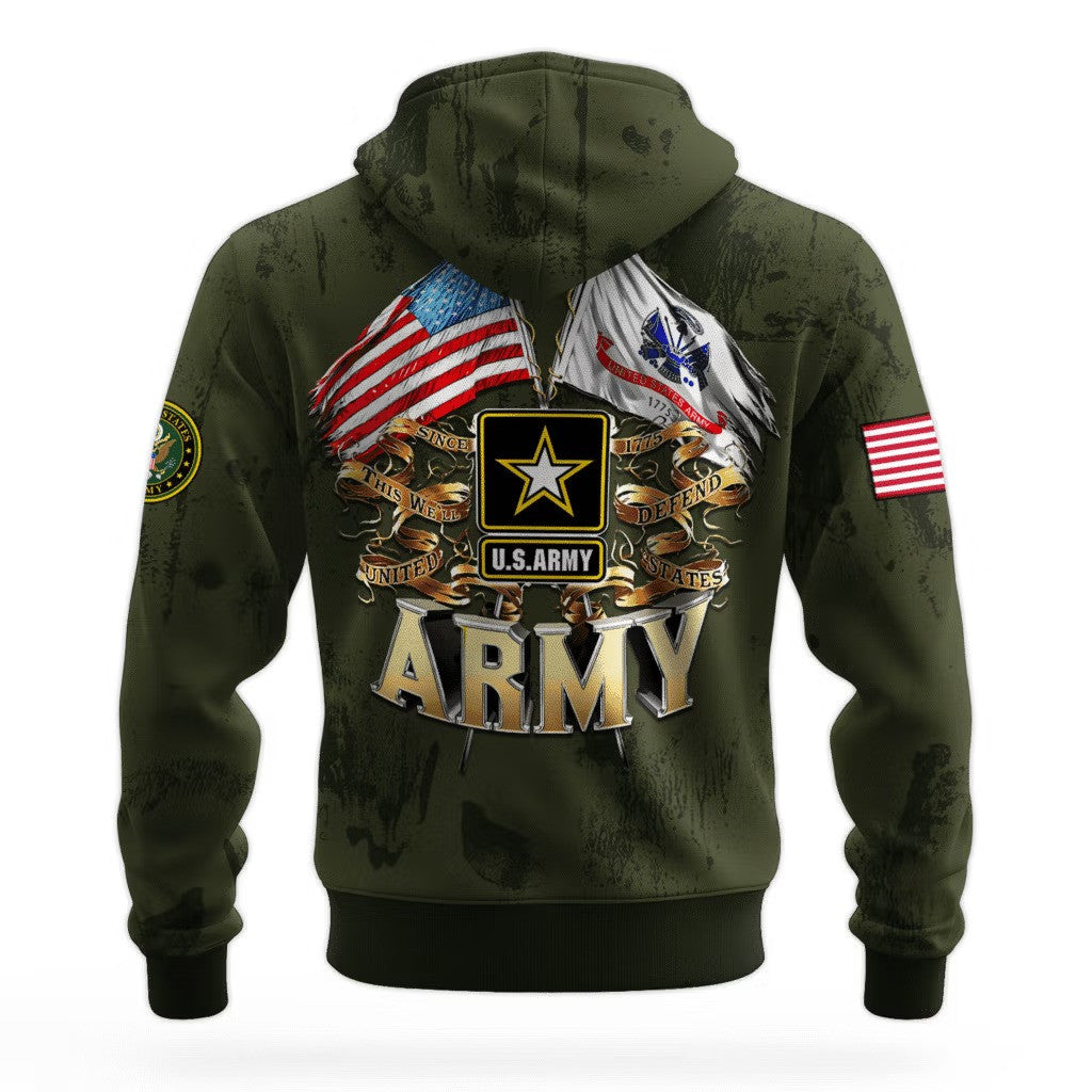 US Army This We'll Defend 250Th Anniversary Hoodie 1775 2025 Gifts For An Army Veteran - Lilybirchmarket