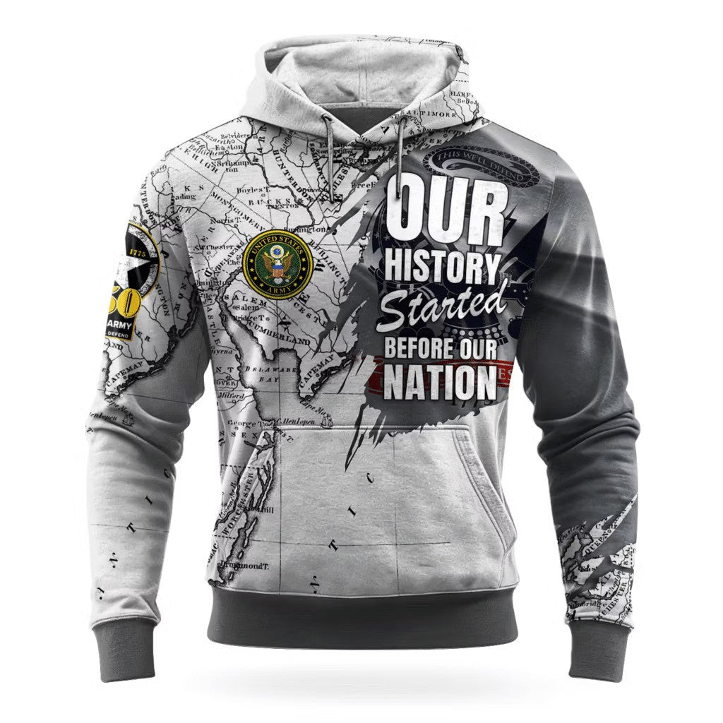 US Army This We'll Defend 250Th Anniversary Hoodie Army Veteran Apparel Vets Day 2025 Gifts - Lilybirchmarket