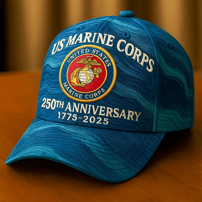 US Marine Corps 250th Anniversary 1775 2025 Hat Proud USMC Patriotic Cap Gifts For Marines - Lilybirchmarket