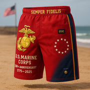 US Marine Corps 250th Anniversary 1775 2025 Shorts Gifts For Marine Corps - Lilybirchmarket