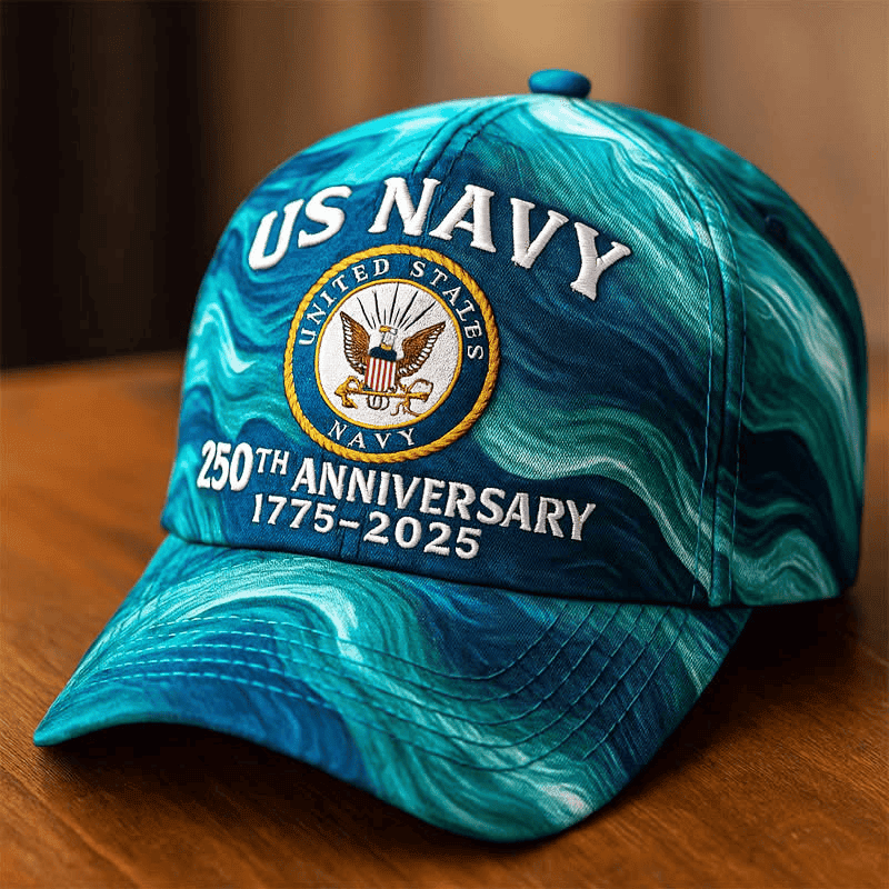 US Navy 250th Anniversary 1775 2025 Hat Proud USN Patriotic Cap Gifts For Navy - Lilybirchmarket