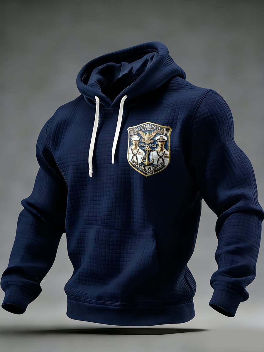 US Navy 250Th Anniversary 1775 2025 Hoodie Patriotic Military Hoodie Gifts For Navy Veterans - Lilybirchmarket