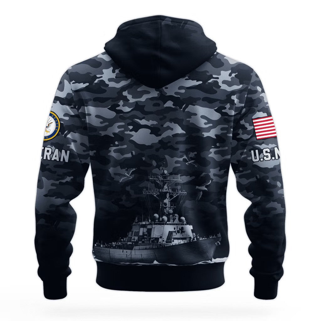 US Navy 250Th Anniversary Camo Hoodie 1775 2025 USN Merch Apparel Gifts For Veterans Day - Lilybirchmarket