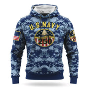 US Navy 250Th Anniversary Camo Hoodie 1775 2025 USN Merch Best Navy Veteran Gifts Christmas - Lilybirchmarket