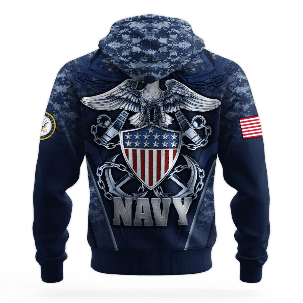 US Navy 250Th Anniversary Camo Hoodie 1775 2025 USN Merch Unique Navy Veteran Gift Ideas - Lilybirchmarket