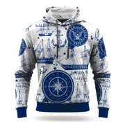 US Navy 250Th Anniversary Hoodie 1775 2025 USN Apparel Christmas Gifts For Navy Veterans - Lilybirchmarket