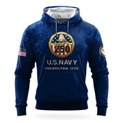 US Navy 250Th Anniversary Hoodie 1775 2025 USN Apparel Unique Gifts For Navy Veterans - Lilybirchmarket