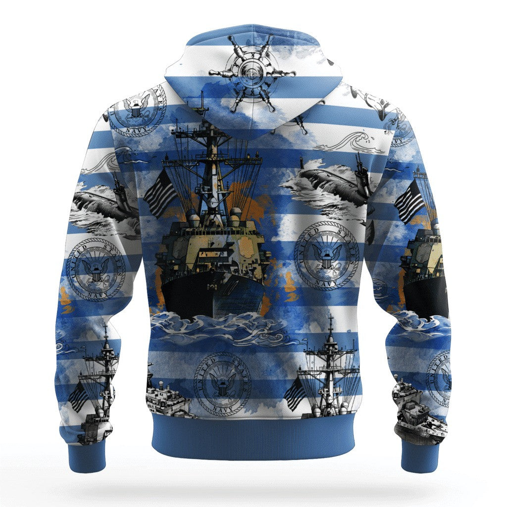 US Navy 250Th Anniversary Hoodie 1775 2025 USN Merch Apparel Cool Gifts For Veterans Day - Lilybirchmarket