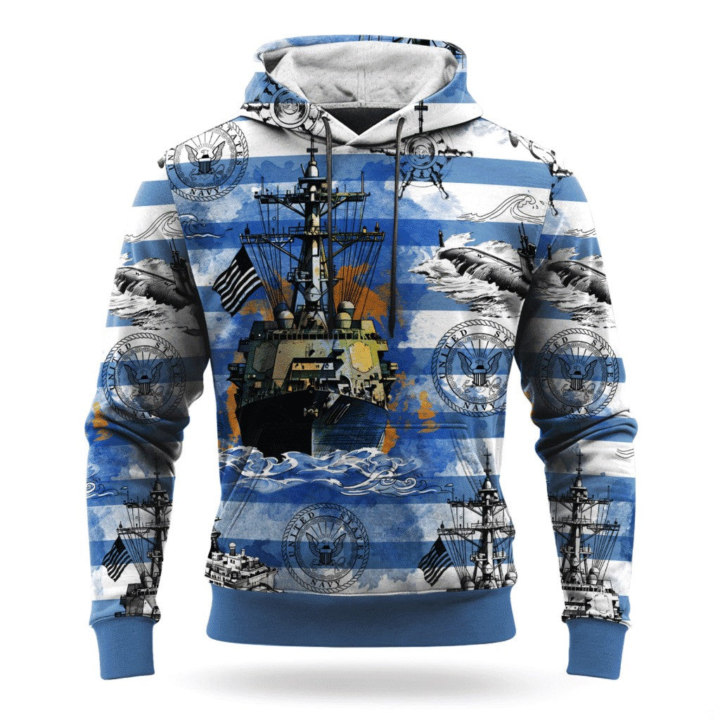 US Navy 250Th Anniversary Hoodie 1775 2025 USN Merch Apparel Cool Gifts For Veterans Day - Lilybirchmarket