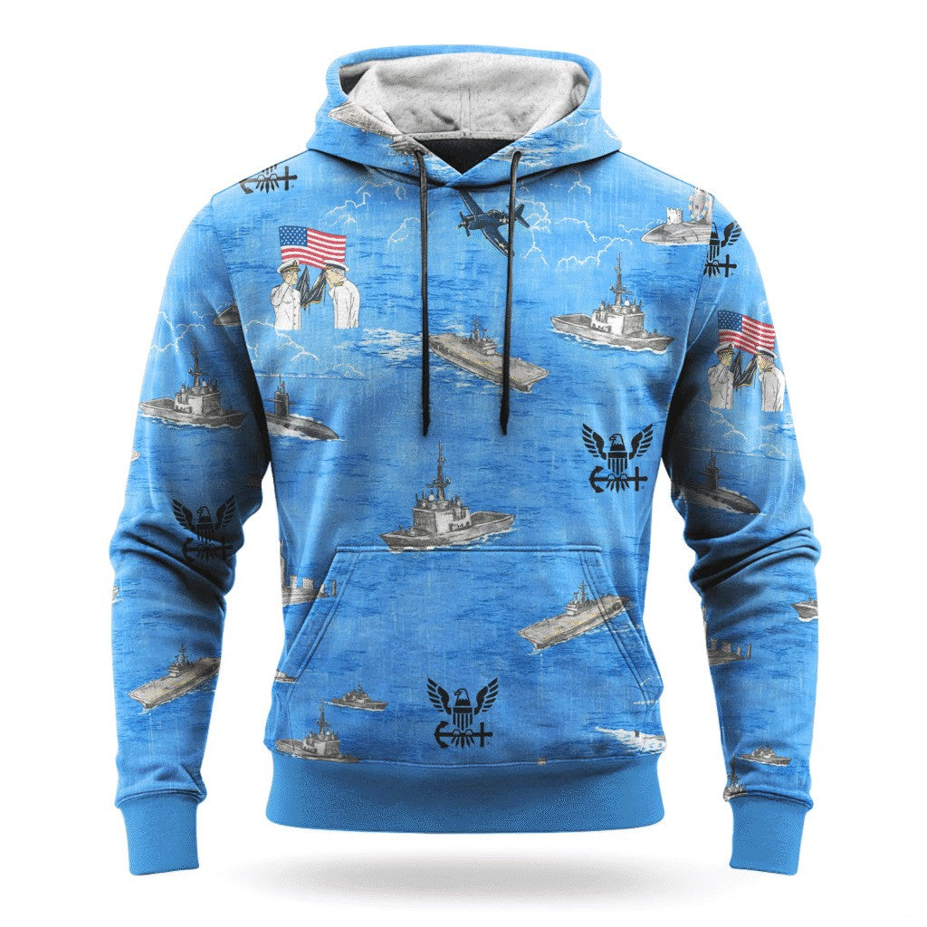 US Navy 250Th Anniversary Hoodie 1775 2025 USN Merch Royal Navy Veteran Gifts - Lilybirchmarket